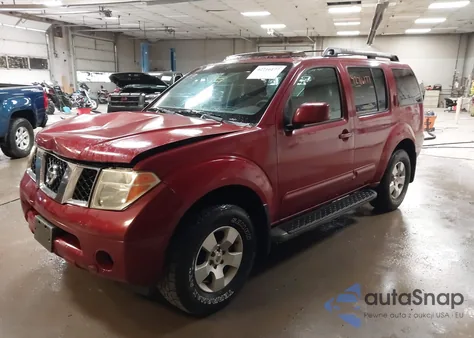 2007 Nissan Pathfinder Se z USA, uszkodzony, nr VIN 5N1AR18W37C630155